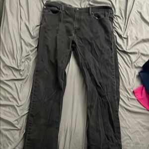 Men's Grey Levi jeans